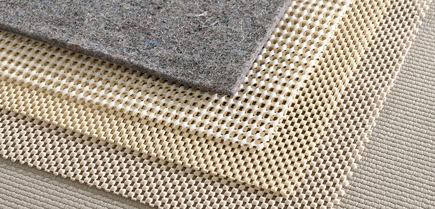 Aurrako Non Slip Rug Pads for Hardwood Floors,2x3 Feet Rug Gripper Anti Slip Rug Mat for Carpeted Vinyl Tile Floors with Area Rugs,Runner Anti Slip Skid Open Wave 