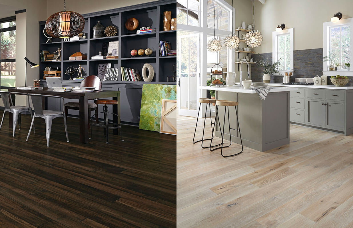 Dark on sale wood floors