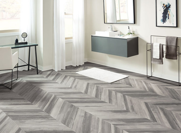 Is it Wood? Is it Tile? Armstrong Sheet Vinyl Looks like the Real Thing