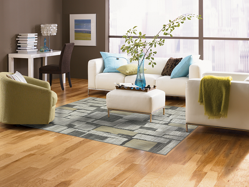 Tips for Using Area Rugs on Hardwood Floors