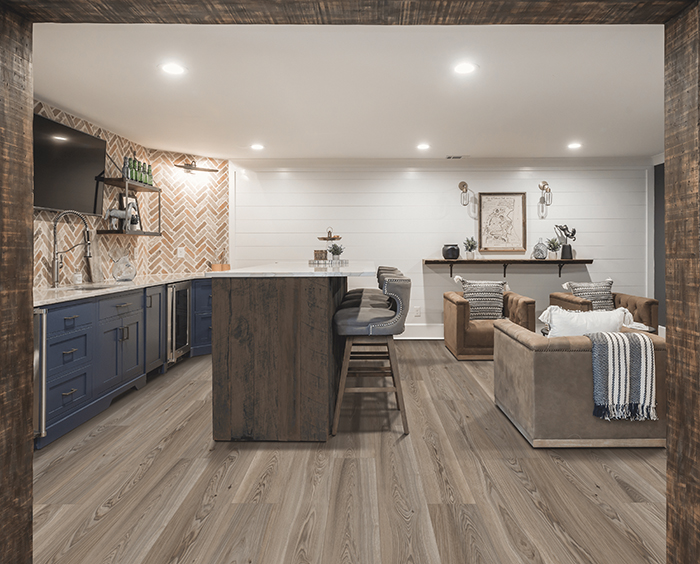Coles Fine Flooring | Karastan Luxury Vinyl Plank kitchen