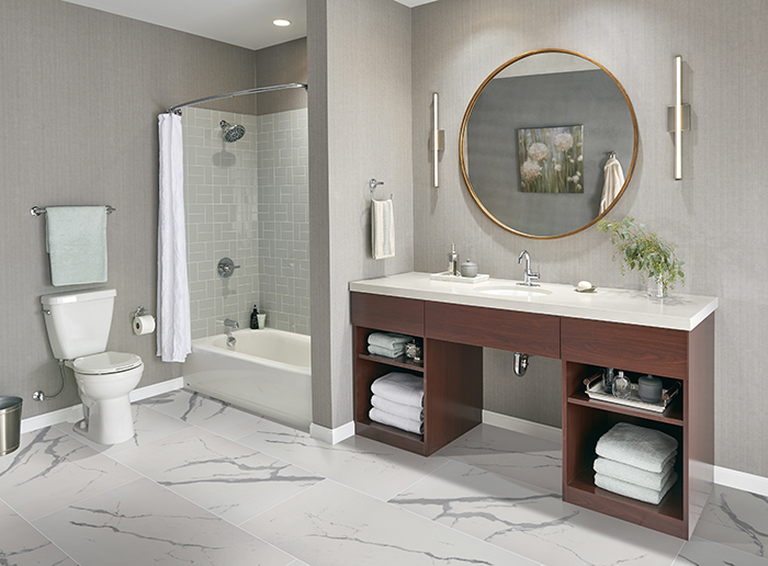 Coles Fine Flooring | MSI Tile bathroom