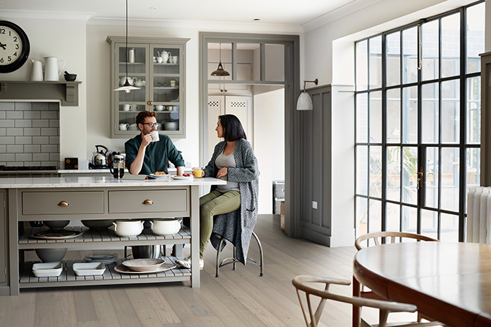 Coles Fine Flooring | Grey Hardwood kitchen