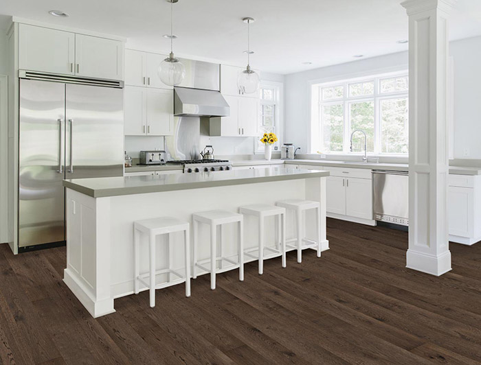 Coles Fine Flooring | Mohawk UltraWood hardwood kitchen