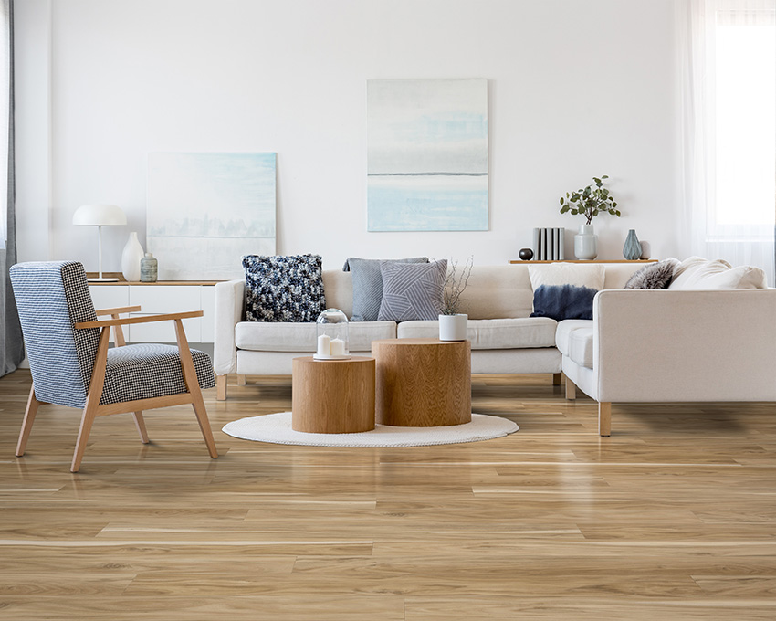 Coles Fine Flooring | Cali Vinyl warm living room