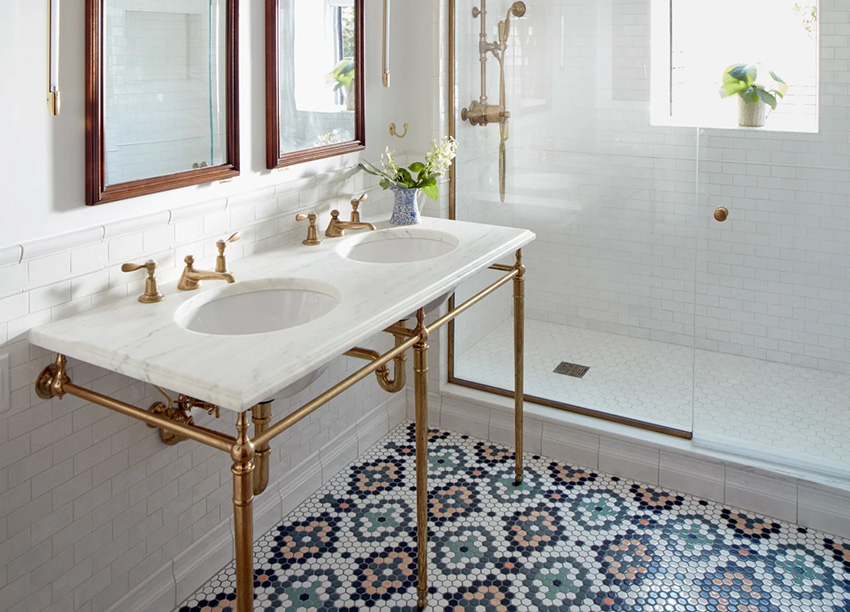 Coles Fine Flooring | mosaic bathroom tile