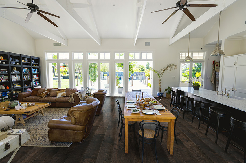 Coles Fine Flooring | Cali Hardwood living room