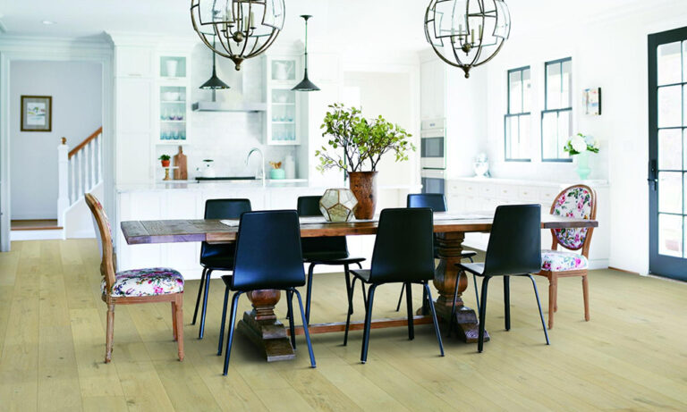 karastan laminate flooring in kitchen dining room