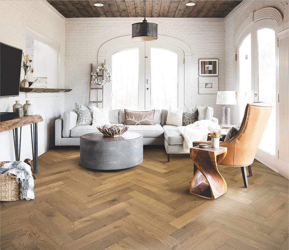 Karastan laminate flooring in living room