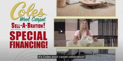 Coles' Wool Carpet Sell-A-Bration 